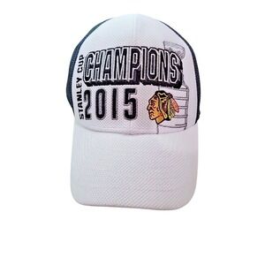 2015‎ Chicago Blackhawks Hockey Stanley Cup Champions Locker Room Hat Cap Reebok